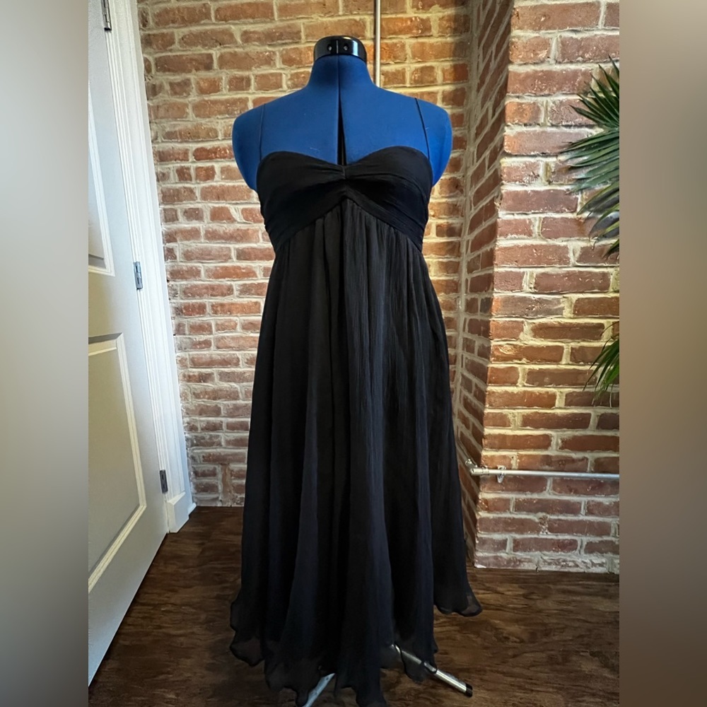 100% Silk Zara Little Black Dress - like new!